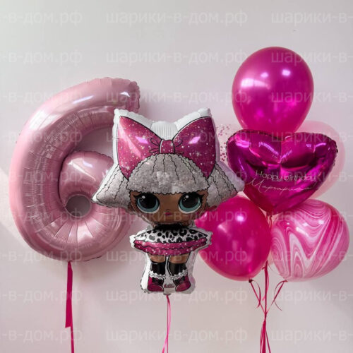 Яркий сет с Куклой Дива  на 6 лет девочки